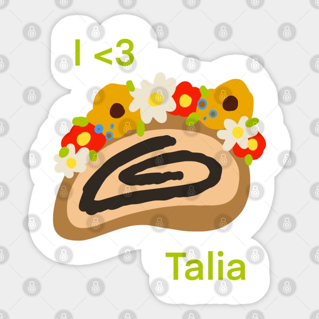 Taliiaaaaaa HEY Sticker by frankrruggiero